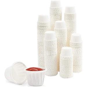 Paper Souffle Portion Cups