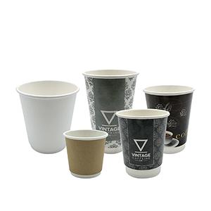 Double wall paper cups